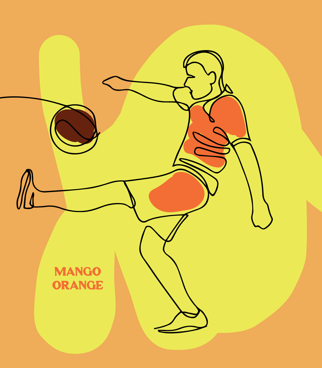 The Young Athlete Mango Orange - 15 x 3.8g