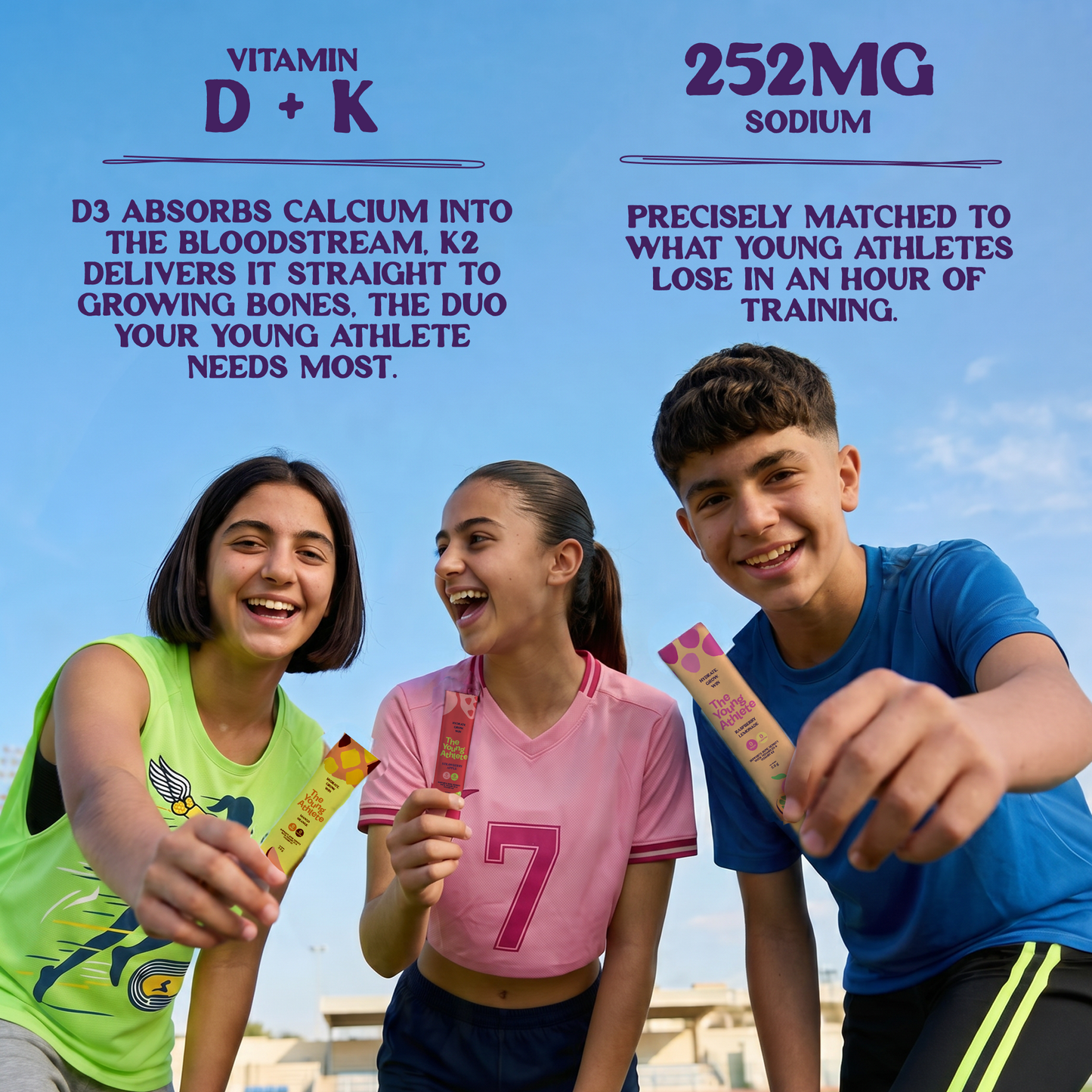 The Young Athlete Variety Pack - 15 x 3.8g