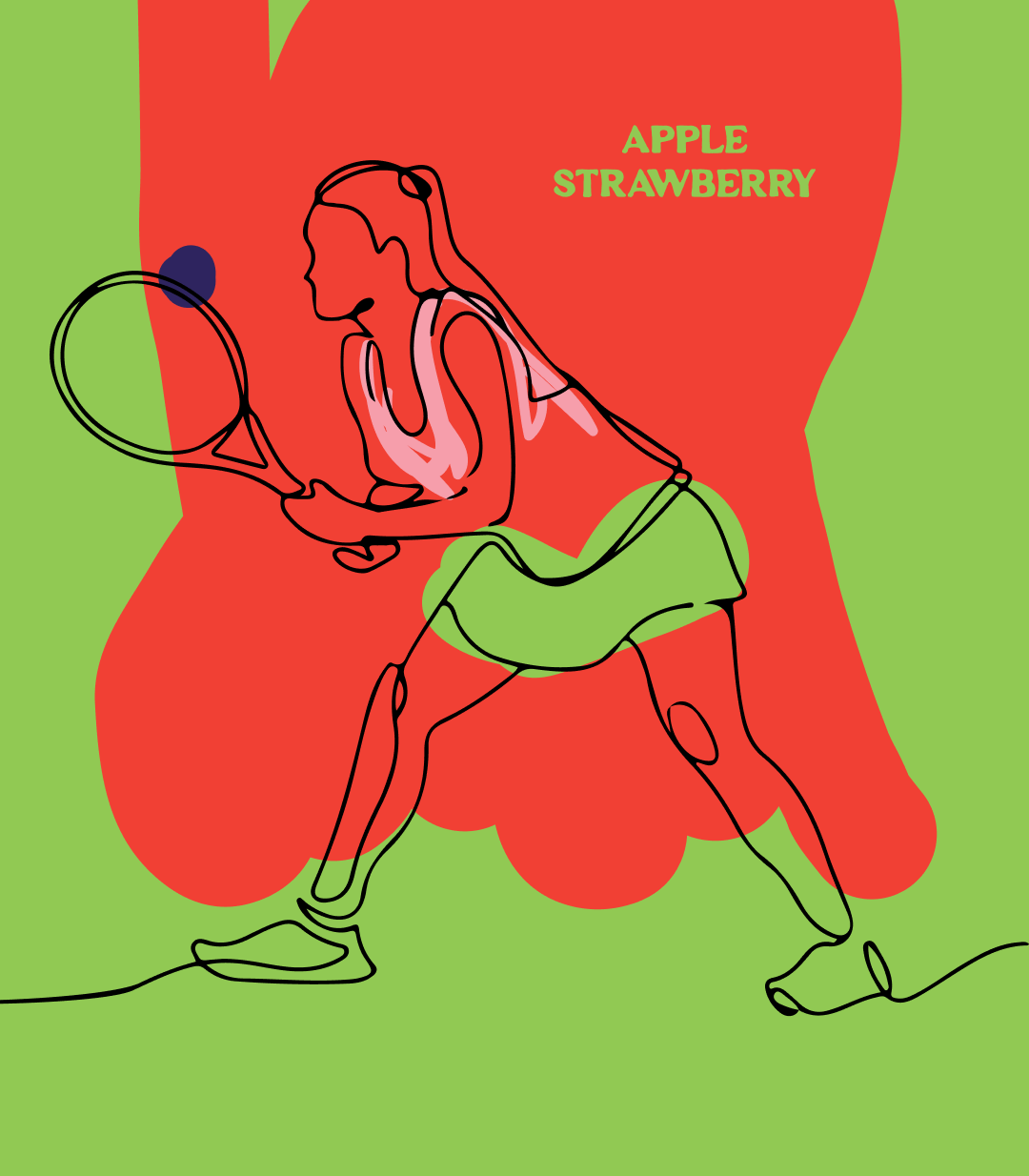 The Young Athlete Strawberry Apple - 15 x 3.8g