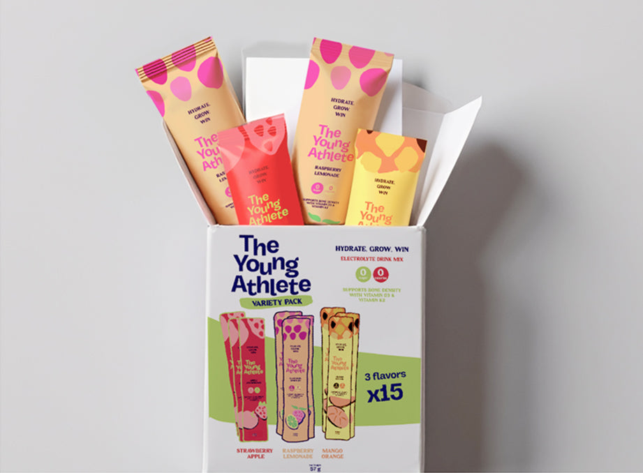 The Young Athlete Variety Pack - 15 x 3.8g