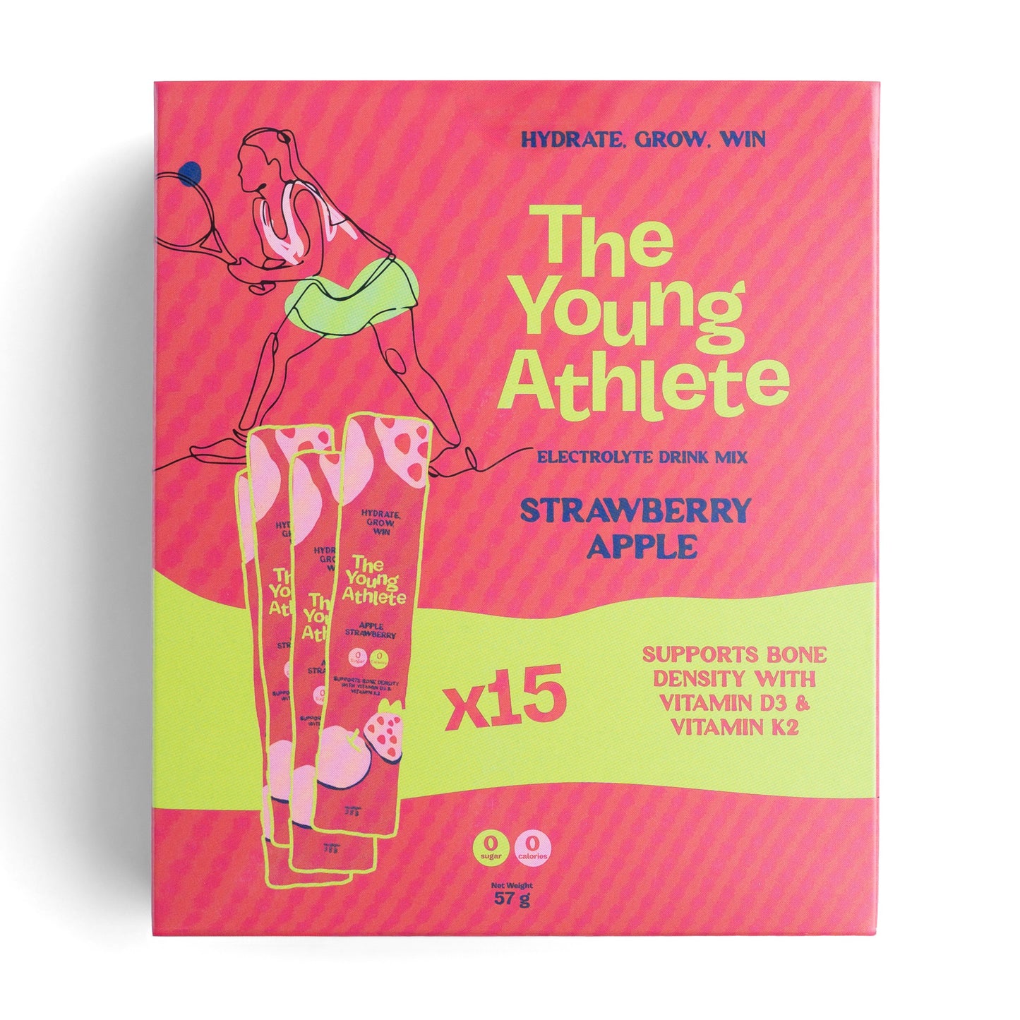The Young Athlete Strawberry Apple - 15 x 3.8g