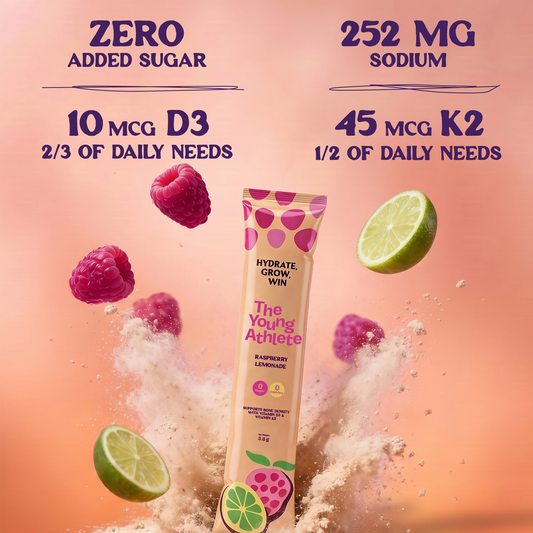 The Young Athlete Raspberry Lemonade – 15 x 3.8g