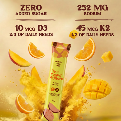 The Young Athlete Mango Orange - 15 x 3.8g