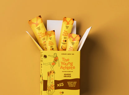 The Young Athlete Mango Orange - 15 x 3.8g